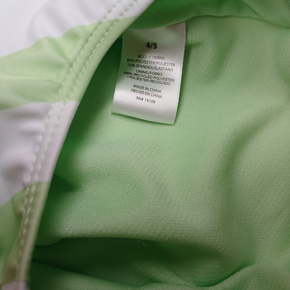 🟢 Minecraft Girls Swimsuit – One Piece – Size 4/5 – NEW - Picture 7 of 7